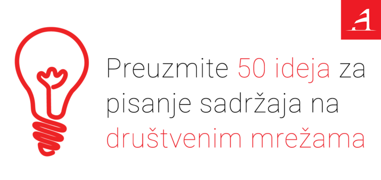 50 ideja za pisanje sadržaja na društvenim mrežama!