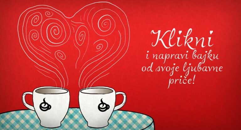Doncafé bajka za Dan zaljubljenih