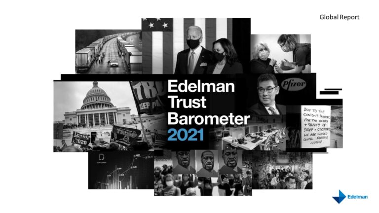 Objavljeni rezultati Edelman skale poverenja 2021