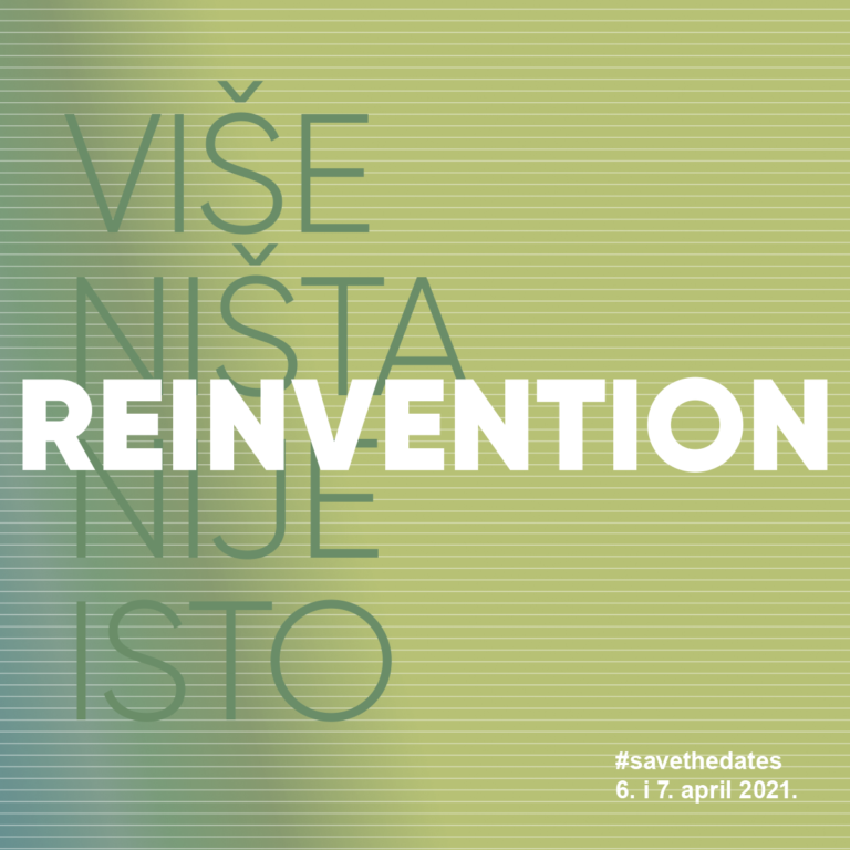 #izazov2021: REINVENTION – više ništa nije isto