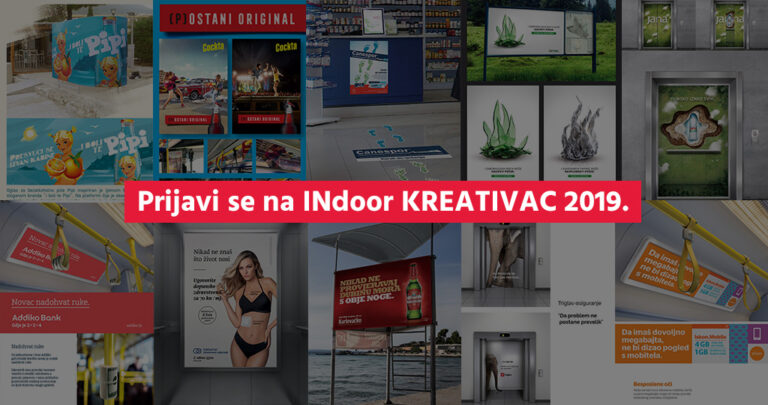 Otvoreno takmičenje INdoor Kreativac 2019!