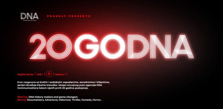 DNA Communications lansirao serijal „20goDNA“