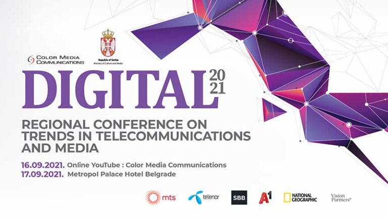 Konferencija DIGITAL 2021 16. i 17. septembra!