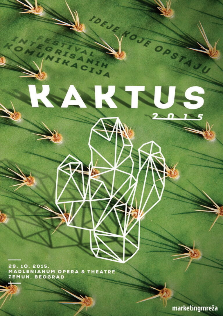 Festival KAKTUS 2015 pokazatelj strateško-kreativne zrelosti tržišta!