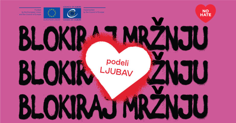 Blokiraj mržnju. Podeli ljubav.