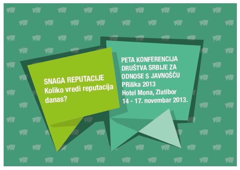 PRilika 2013 sredinom novembra u Beogradu