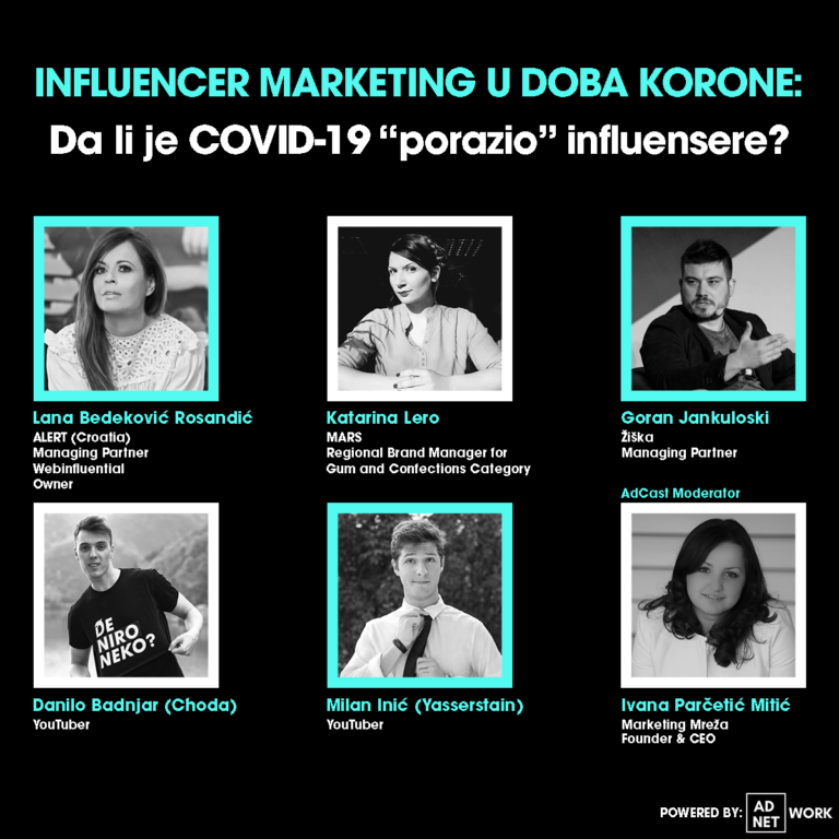#AdCast: Influencer marketing u doba korone