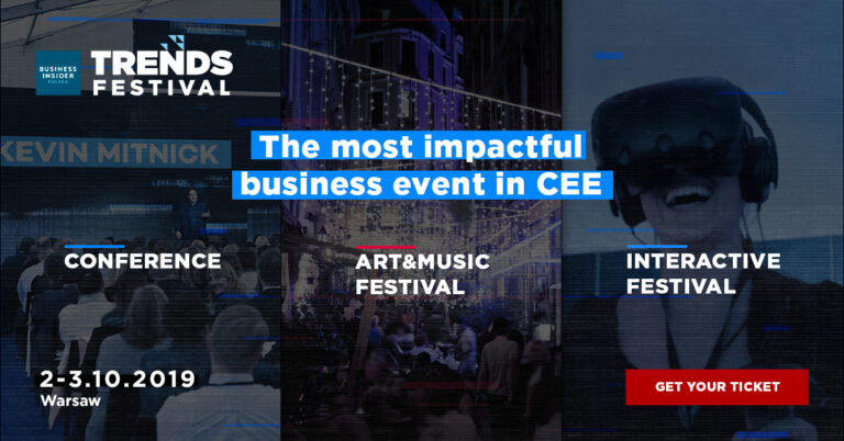 Business Insider Trends Festival 2. i 3. oktobra u Varšavi!