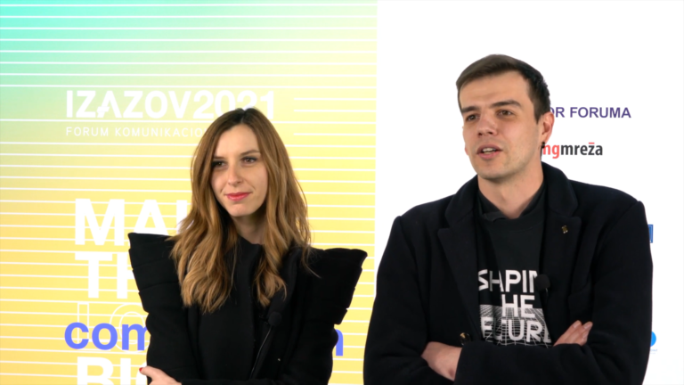 #izazov2021 video intervju: Nemanja Obradović i Sonja Kalušević (Ovation BBDO)