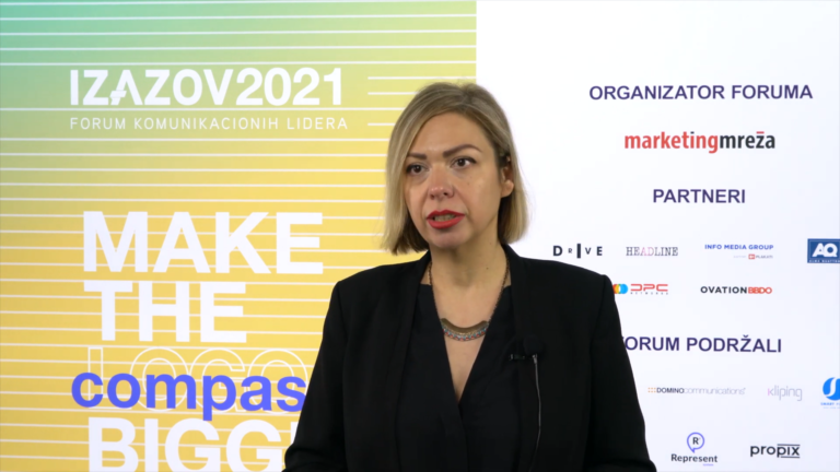 #izazov2021 video intervju: Jelena Simić Milojević (V+O Communication)