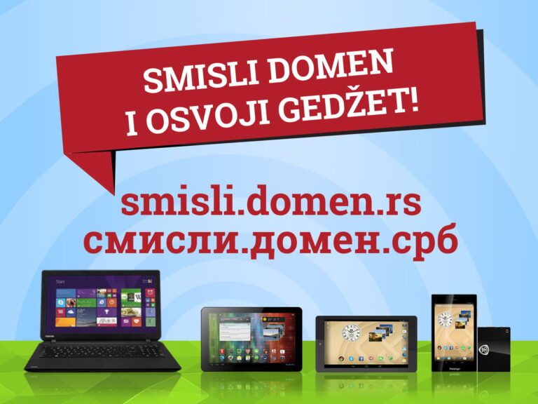 Smislili domene – osvojili gedžete!