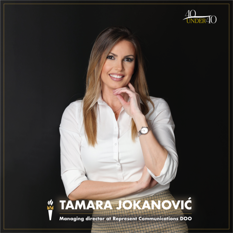 Tamara Jokanović među 40 najboljih mladih lidera Jugoistočne Evrope