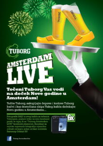Tuborg Amsterdam -flyer PREVIEW