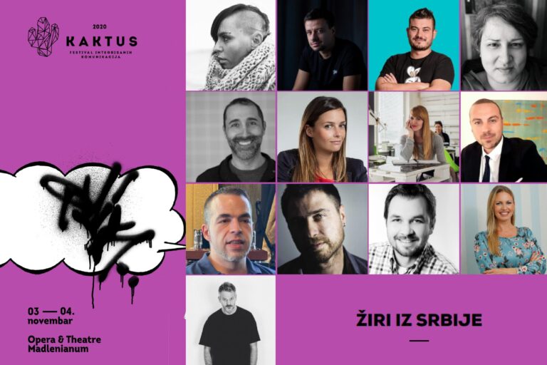 Imenovan žiri za dodelu nagrada #kaktus2020!
