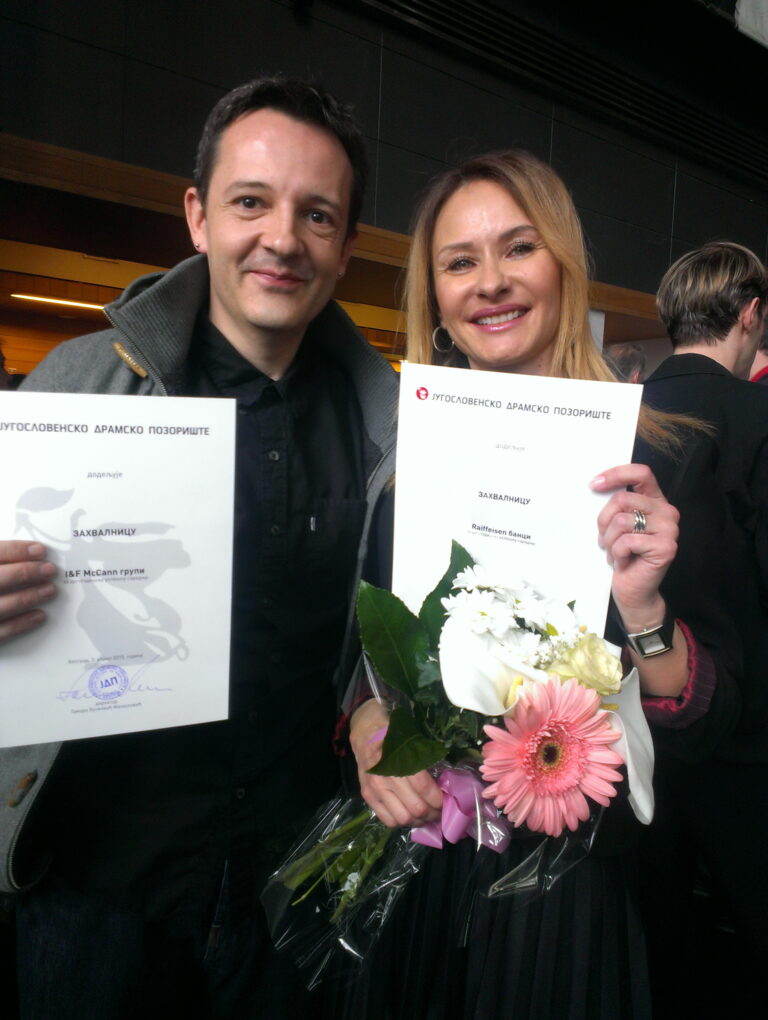 I&F McCann Grupa dobitnik priznanja JDP!