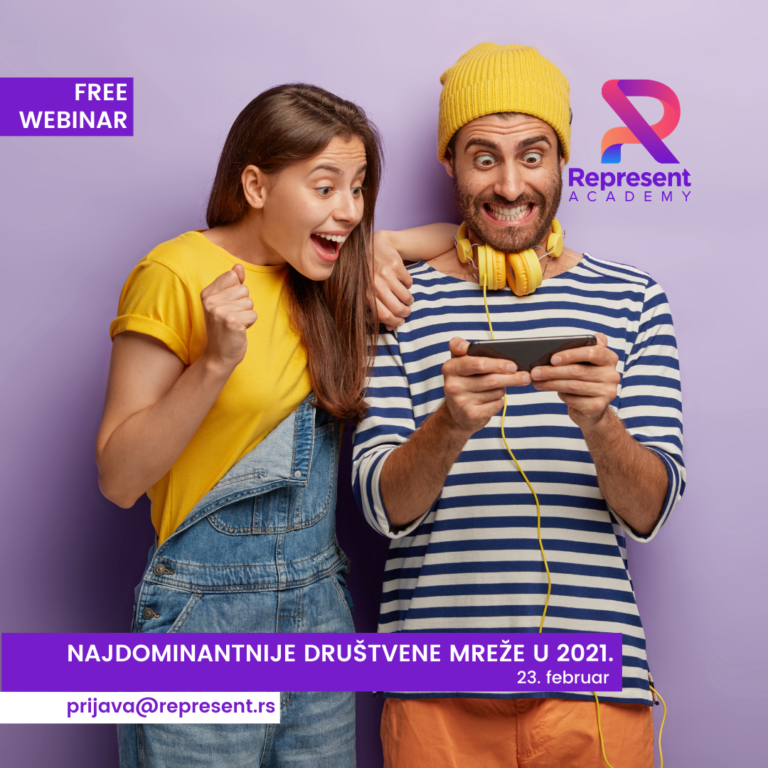 Besplatan webinar: Najdominantnije mreže u 2021.