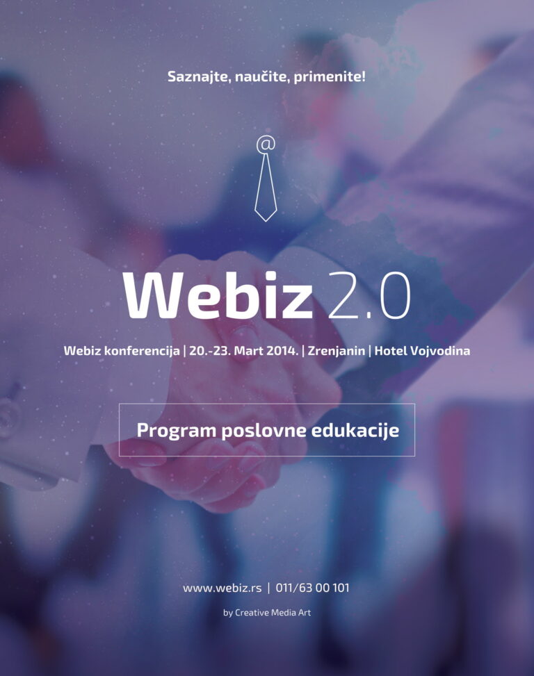 Webiz 2.0 – konferencija o poslovnoj primeni Interneta