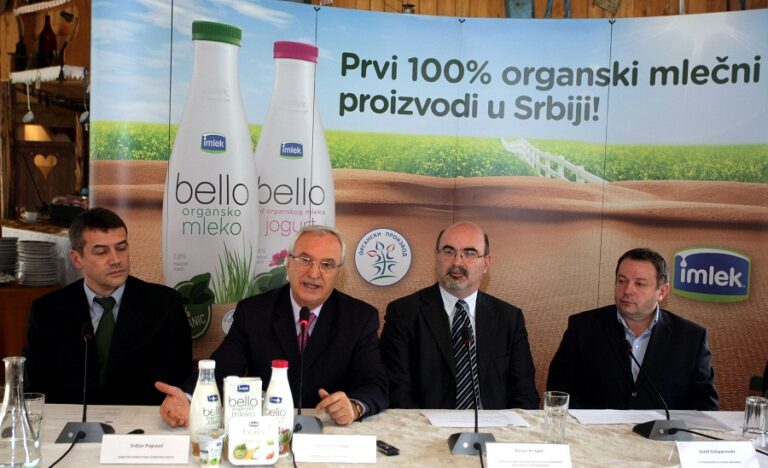 Imlek počeo plasman organskih mlečnih proizvoda
