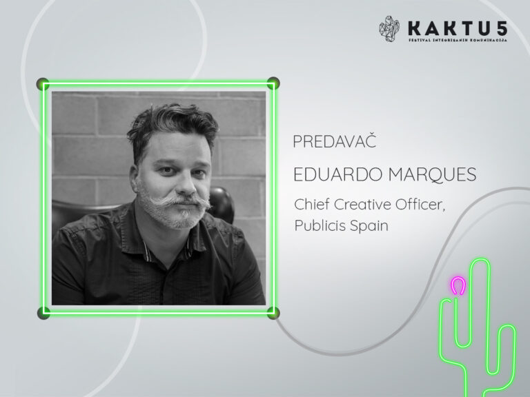 Eduardo Marques glavni je govornik na festivalu #kaktus2019!