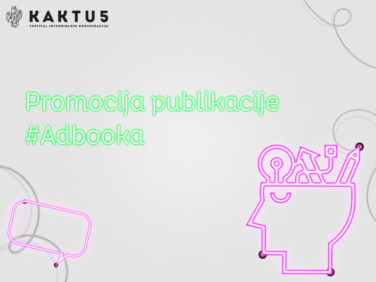 Promocija publikacije ADBOOKA 30. oktobra na festivalu #kaktus2019!
