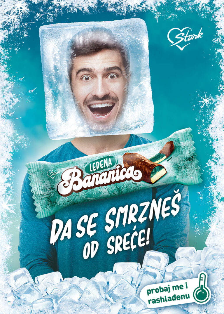 „Da se smrzneš od sreće“ kada potrošači pokažu koliko vole Bananicu!