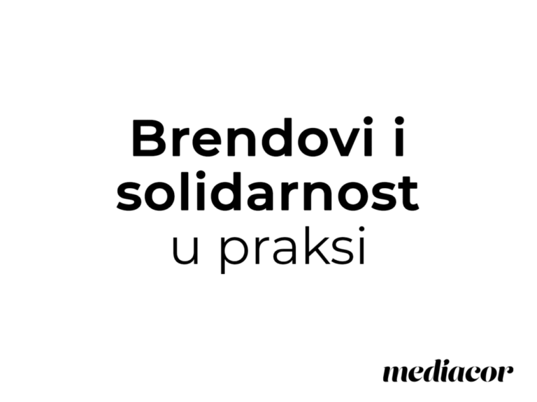 Brendovi i solidarnost u doba krize