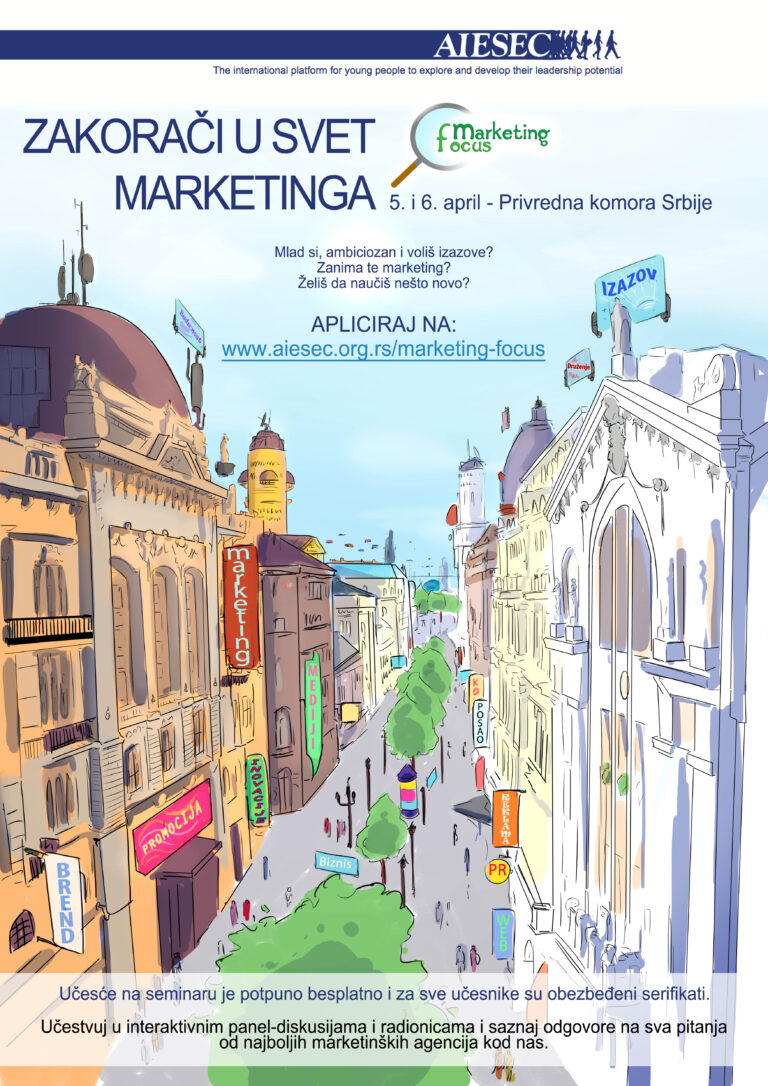 Zakorači u svet marketinga!