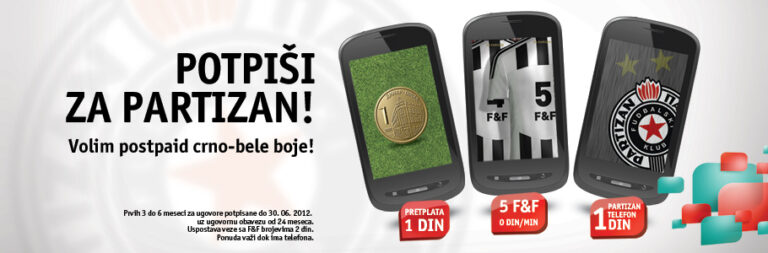 Potpiši za Partizan ili za Zvezdu!