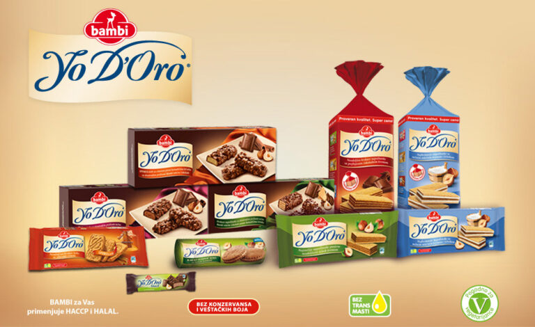 Predstavljene nove Bambi Yo D’Oro napolitanke