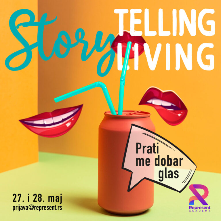Kurs Storytelling Storyliving 27. i 28. maja u organizaciji Represent Academy!