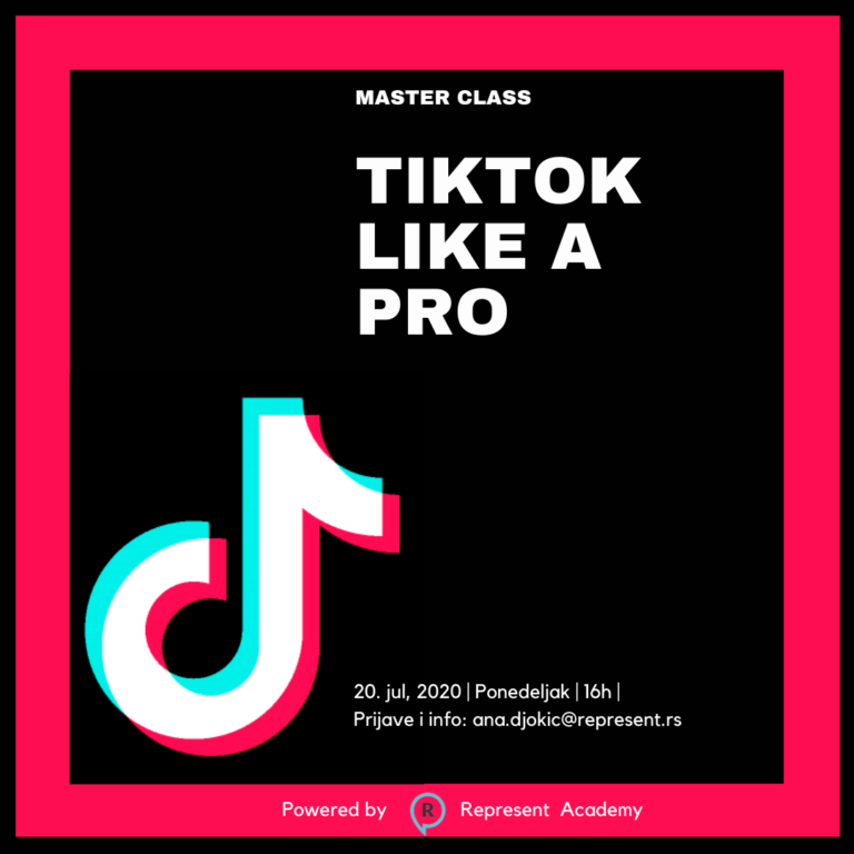 Letnji master class – TikTok like a PRO! Popust za naše čitaoce!