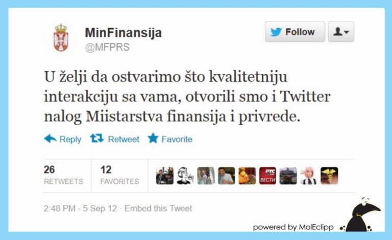 Vlada je tamo gde su građani, pa i na društvenim mrežama