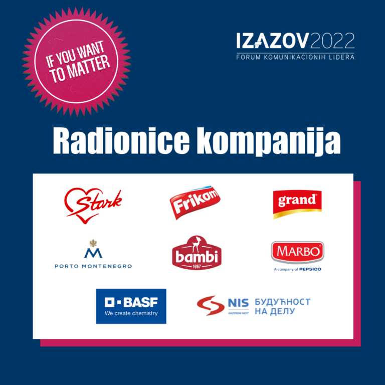 Otvorene prijave za radionice kompanija na forumu IZAZOV 2022!