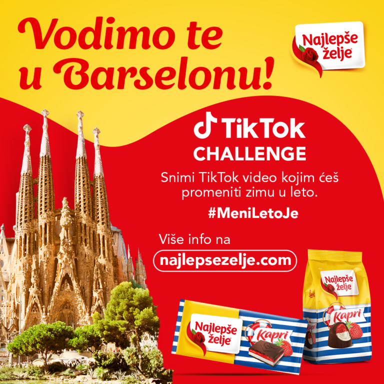 Najlepše želje te vode u Barselonu jer #meniletoje