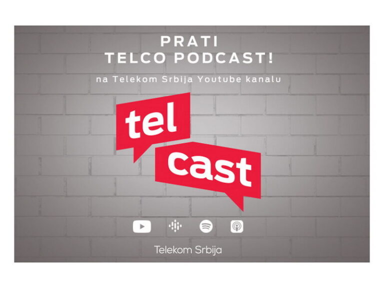Telekom Srbija pokrenuo podkast Telcast
