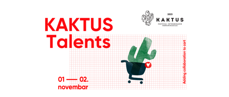 Raspisan konkurs KAKTUS Talents 2023!