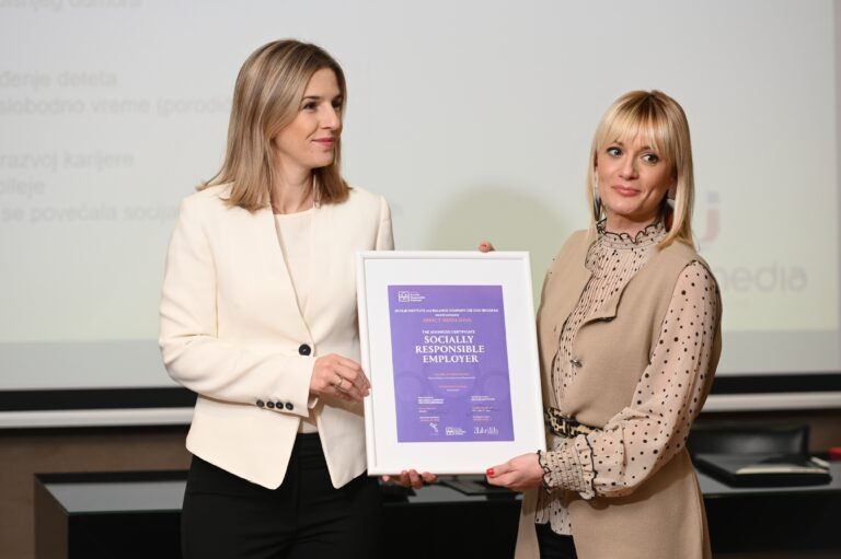 Direct Media United Solutions – prva agencija u Srbiji sa sertifikatom za društveno-odgovornog poslodavca