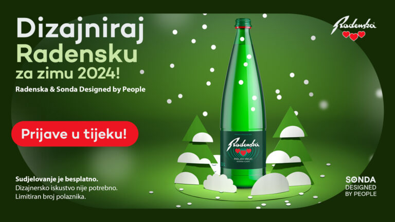 Radenska i Sonda pozivaju vas na novi ‘Designed by People’