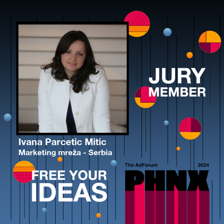 Ivana Parčetić Mitić u žiriju međunarodnog takmičenja PHNX 2024 Awards