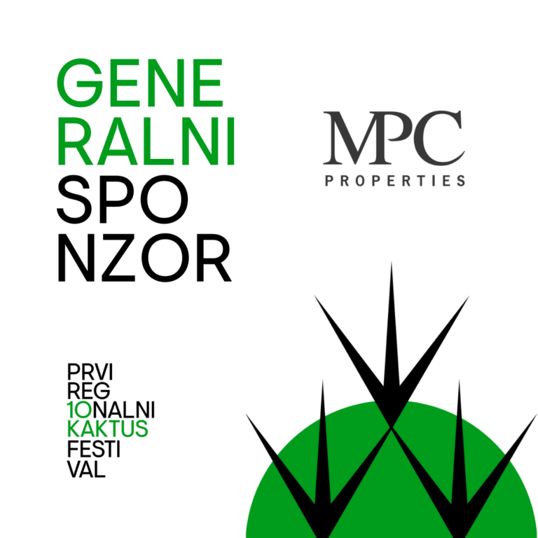 MPC Properties generalni je sponzor regionalnog festivala KAKTUS 2024!