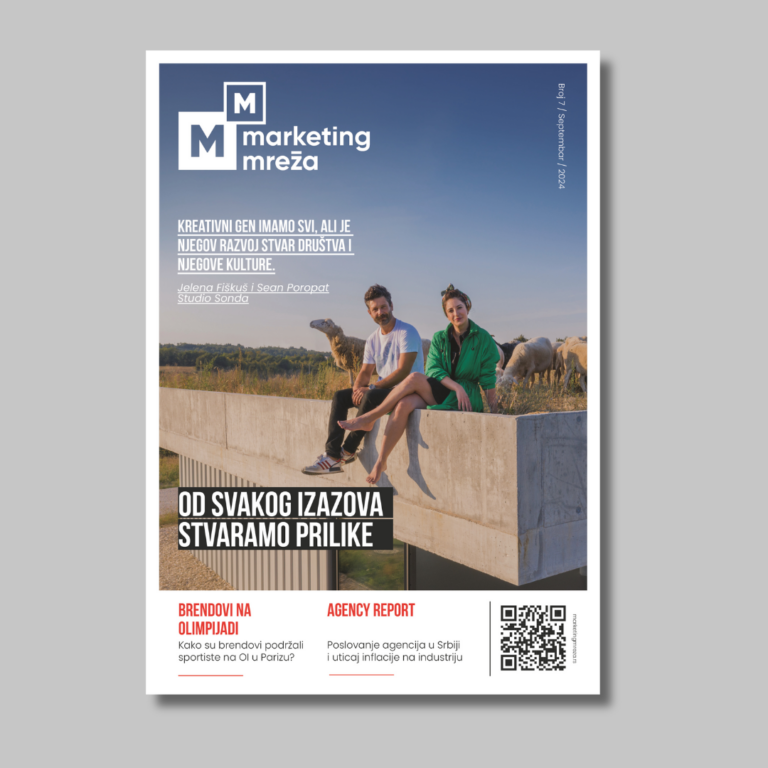 Izašao sedmi broj Marketing mreža magazina, na naslovnoj strani Jelena Fiškuš i Sean Poropat