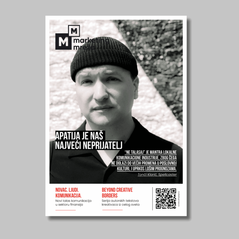 Izašao deseti broj Marketing mreža magazina, na naslovnoj strani Tonči Klarić