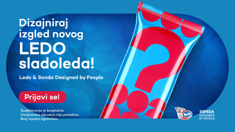 Designed by People: Ledo i Sonda pozivaju te da osmisliš izgled novog sladoleda