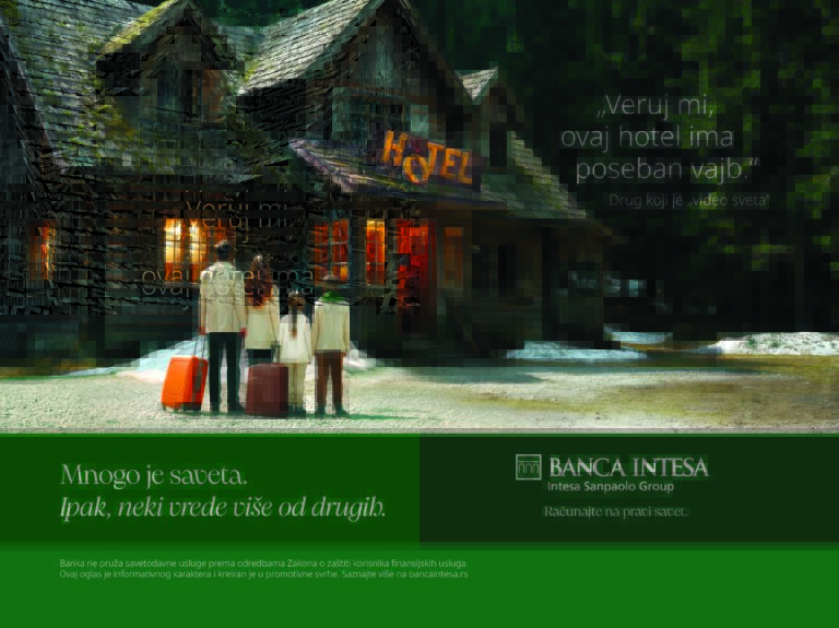 Repozicioniranje Banca Intesa pod grupnim sloganom „Računajte na pravi savet”